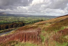 Chipping Vale from Longridge Fell, Lancashire.