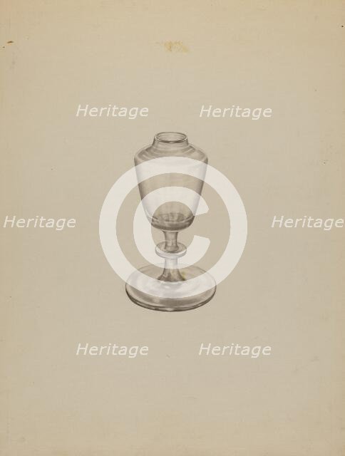 Spark Lamp, c. 1938. Creator: John Dana.