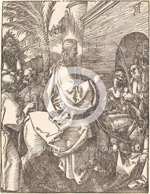 Christ's Entry into Jerusalem, probably c. 1509/1510. Creator: Albrecht Durer.