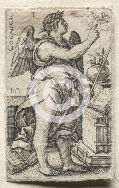 The Knowledge of God and the Seven Cardinal Virtues. Creator: Hans Sebald Beham (German, 1500-1550).