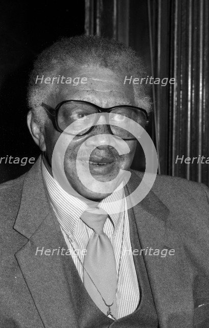 Red Callender, Kettners, London, November 1985.    Artist: Brian O'Connor.