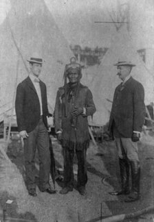 Geronimo...at Pan-American Exposition, Buffalo, New York, 1901 Creator: Frances Benjamin Johnston.