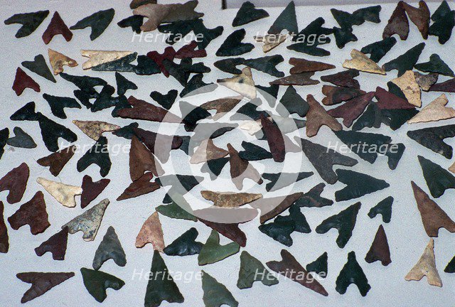 Arrow-points from the Sahara, 7th century BC. Artist: Unknown