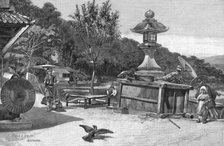 ''Ishiyama, on the Banks of the Seta River", 1891. Creator: Charles Edwin Fripp.