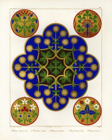 Floriated ornament: a series of thirty-one designs by Augustus Welby Pugin, architect..., 1849. Creator: H C Maguire.