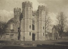 The ruins of Cowdray, Sussex. From the album: Photograph album - England, 1920s. Creator: Harry Moult.