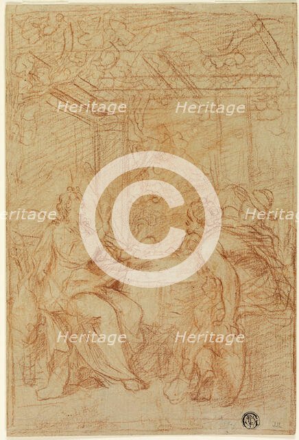 Supper at Emmaus, n.d. Creator: Nicolas Bertin.