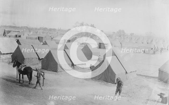 Texas City Camp, between c1910 and c1915. Creator: Bain News Service.