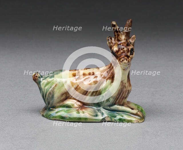 Goat, Staffordshire, 1760/70. Creator: Staffordshire Potteries.