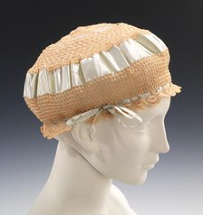 Boudoir cap, American, ca. 1895. Creator: Unknown.