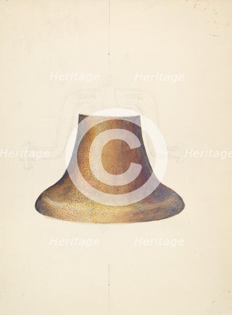 Bell, 1935/1942. Creator: Unknown.