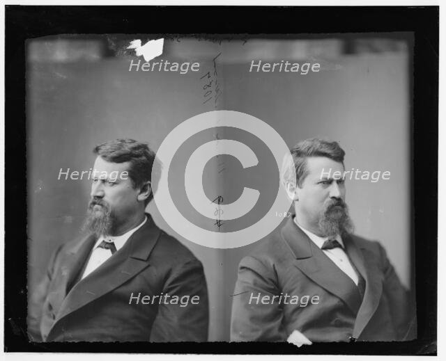 Hiram Barber Jr. of Illinois, 1865-1880. Creator: Unknown.