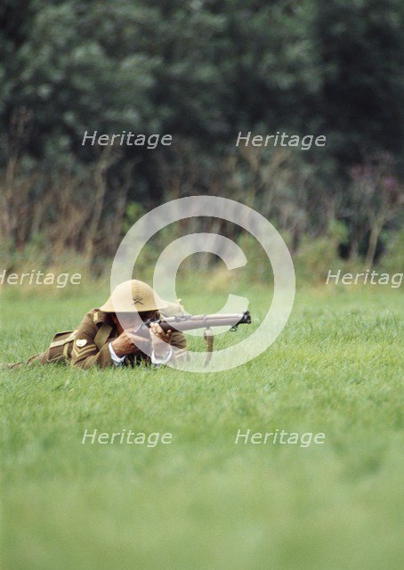First World War re-enactment event, Festival of History, Stoneleigh Park, Warwickshire, 2004. Artist: Historic England Staff Photographer.
