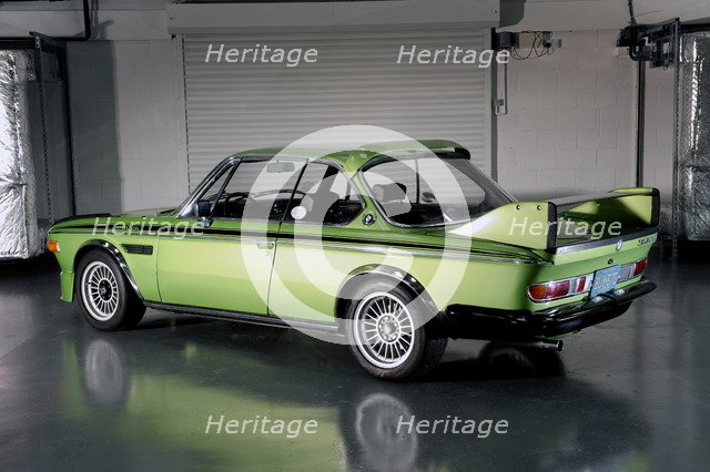 BMW 3.0 CSL BAT 1975. Artist: Simon Clay.