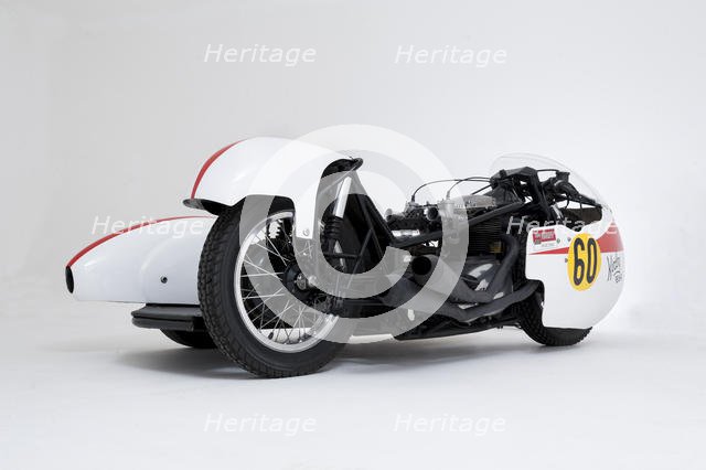 1964 Kirby BSA Sidecar outfit. Creator: Unknown.