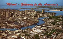 'Miami, Gateway to the Americas', postcard, 1966. Artist: Unknown