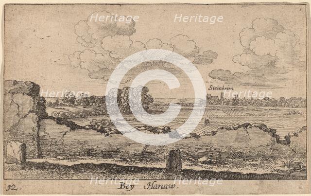 Hanau, 1635. Creator: Wenceslaus Hollar.