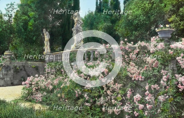 Villa La Pietra, via Bolognese, 120, Florence, Tuscany, Italy, 1925. Creator: Frances Benjamin Johnston.