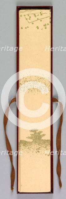 Poem Card Box, 1868-1912. Creator: Kamisaka Sekka (Japanese, 1866-1942).