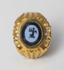 Finger Ring with Intaglio Depicting Eros, 3rd century. Creator: Unknown.