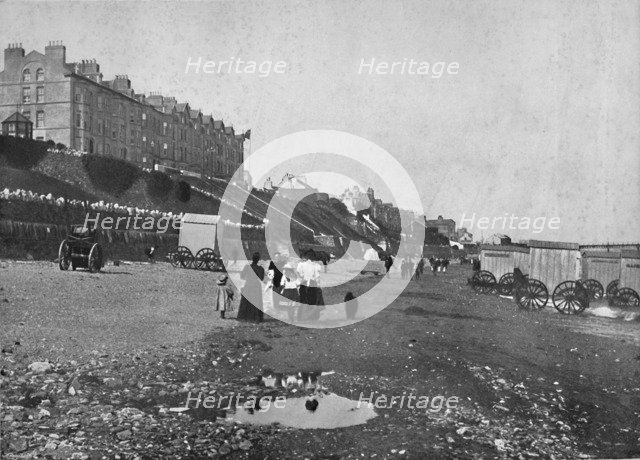 'Ramsey - The Beach', 1895. Artist: Unknown.