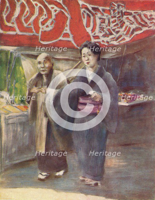 'Youth and Age', c1887, (1901). Artist: Mortimer L Menpes.