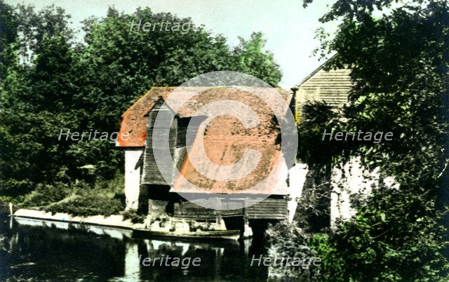 Cleeve Mill, Goring, Oxfordshire, 1926.Artist: Cavenders Ltd