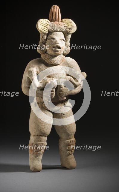 Dancer with Snakes, 1000-500 BCE. Creator: Unknown.