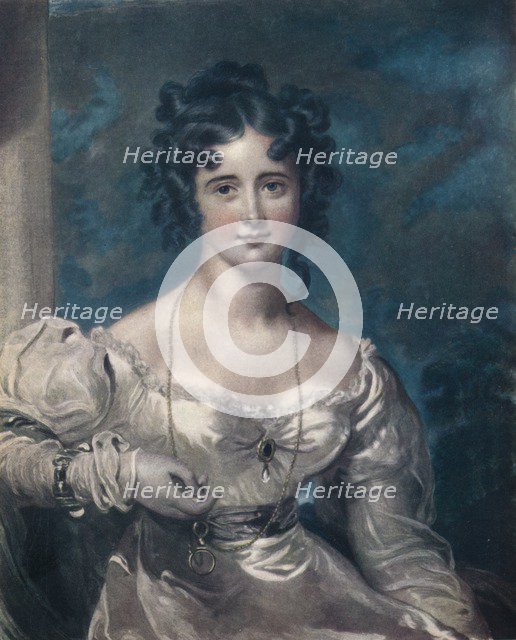 Rosamond Hester Elizabeth (nee Croker), 1828, (1903). Artist: Samuel Cousins