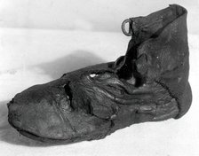 Ankle Boot, England, 16th century. Creator: Unknown.