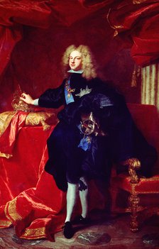 Felipe V (1683-1746), King of Spain.