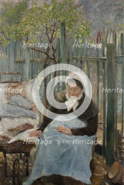 Paris in the Spring, 1892. Creator: Gerda Roosval-Kallstenius.