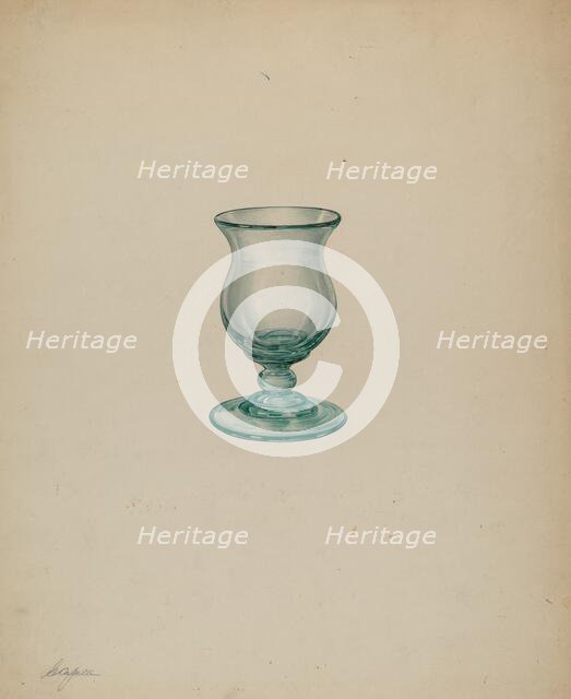 Blown Glass, 1935/1942. Creator: Giacinto Capelli.