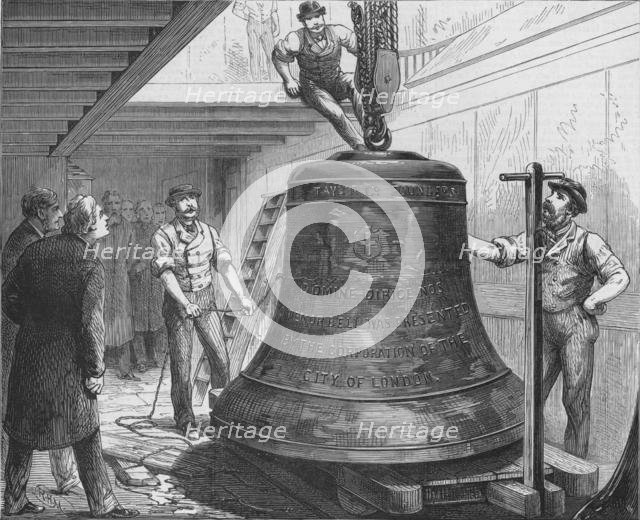 'New Peal of Bells for St. Paul's Cathedral', 1878.  Creator: RHM.