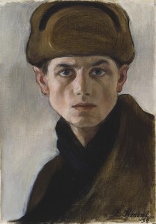 Self-Portrait, 1932. Creator: Einar Ilmoni.