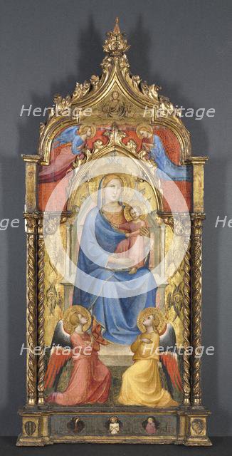 Virgin and Child with Angels, 1405. Creator: Spinello Aretino (Italian, 1350/52-1410).