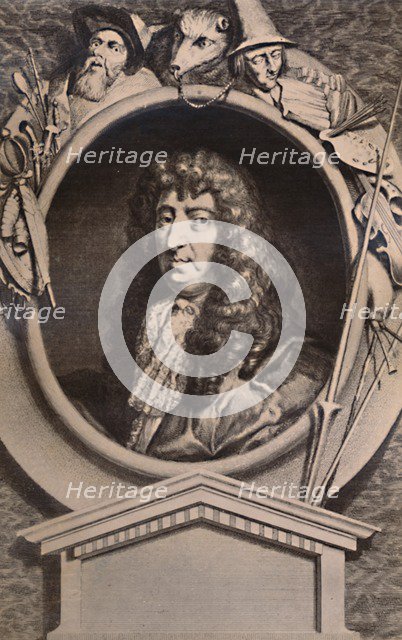 Samuel Butler, English poet and satirist, 18th century (1894). Artist: George Vertue.