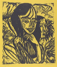 Fehmarn Girls, 1913. Creator: Ernst Kirchner.