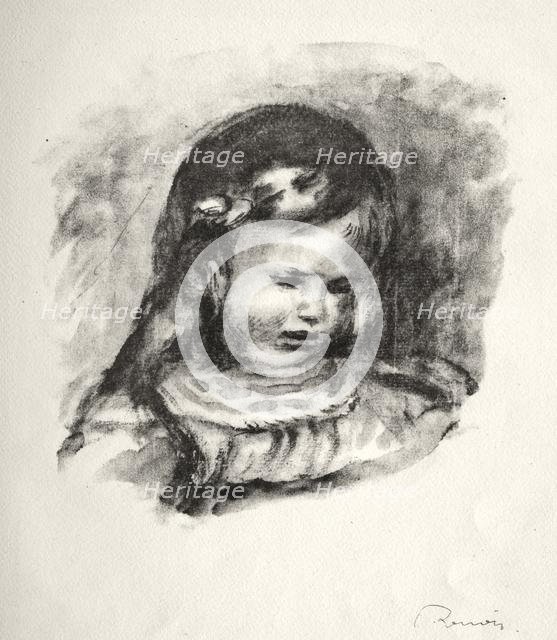 Claude Renoir, la tête baissée, 1904. Creator: Pierre-Auguste Renoir (French, 1841-1919).