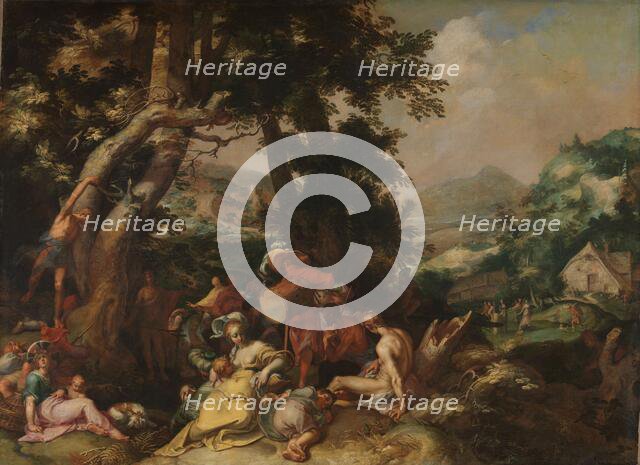 The Preaching of Saint John the Baptist, 1590-1610. Creator: Abraham Bloemaert.