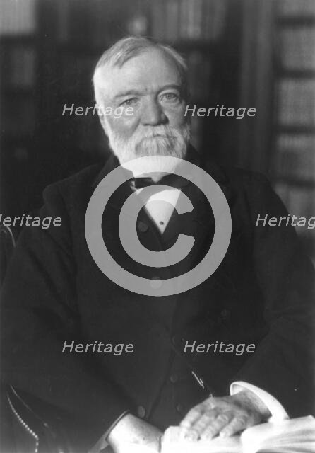 Andrew Carnegie, c1905. Creator: Frances Benjamin Johnston.