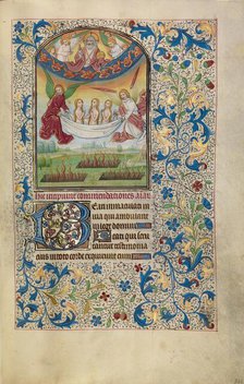 The Last Judgment; Arenberg Hours, early 1460s. Creator: Willem Vrelant.