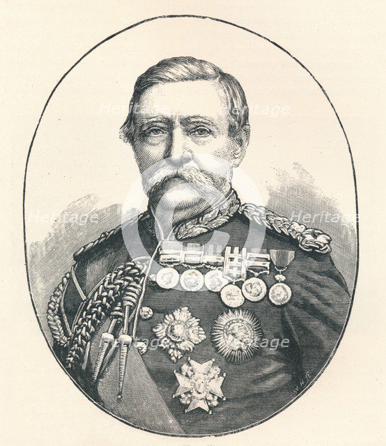 Sir Robert Napier (1791-1876), Lord Napier of Magdala, 1896. Artist: Unknown