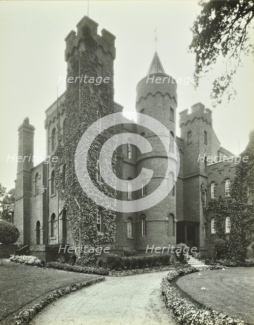 Vanbrugh Castle, Westcombe Park Road, Greenwich, London, May 1933. Artist: Unknown.
