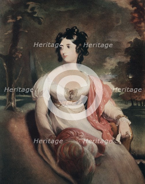 'Lady Peel', early 19th century, (1912).Artist: C Coppier