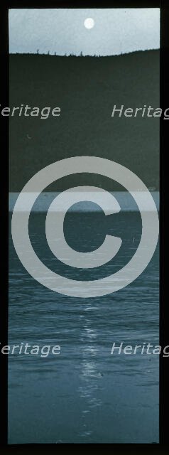 Meeting of Day and Night, Lake George, 1896. Creator: Alfred Stieglitz.