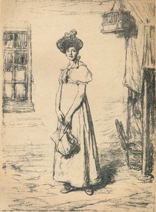 'The Young Housewife Study', c1878. Creator: William Quiller Orchardson.