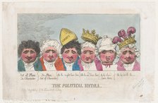 The Political Hydra, April 16, 1806., April 16, 1806. Creator: Thomas Rowlandson.