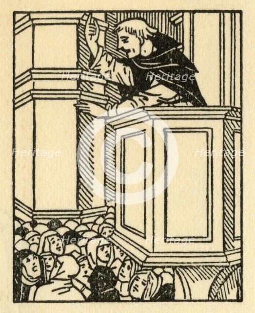 'Girolamo Savonarola', (1933). Creator: Unknown.