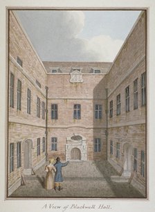 Blackwell Hall, City of London, 1819. Artist: Anon